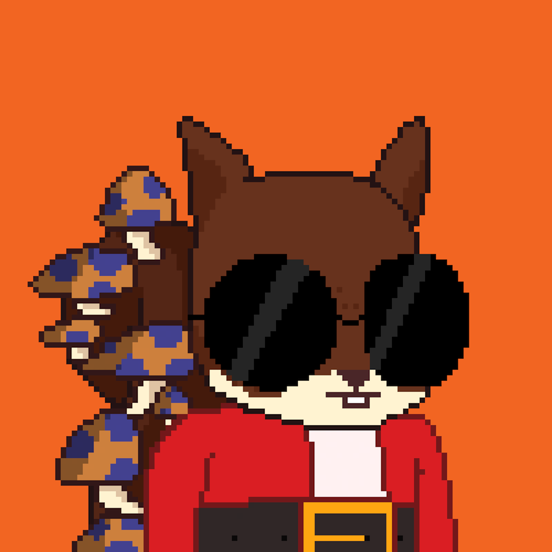 Pixel Squirrels #404